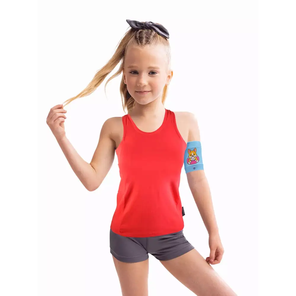 Comfortable tank top for insulin pump - Dia-T.Top Kids